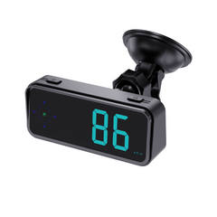 Digital GPS Speedometer New HUD Car Head Up Display LCD Display with MPH/KMH Digital Speed Compass for All Vehicle 7 Colors switch to your favorite color